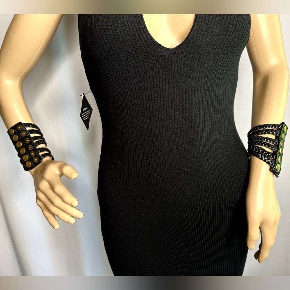 Vintage Leather Arm Cuffs – Punk Couture Style, S&G or Five & Diamond